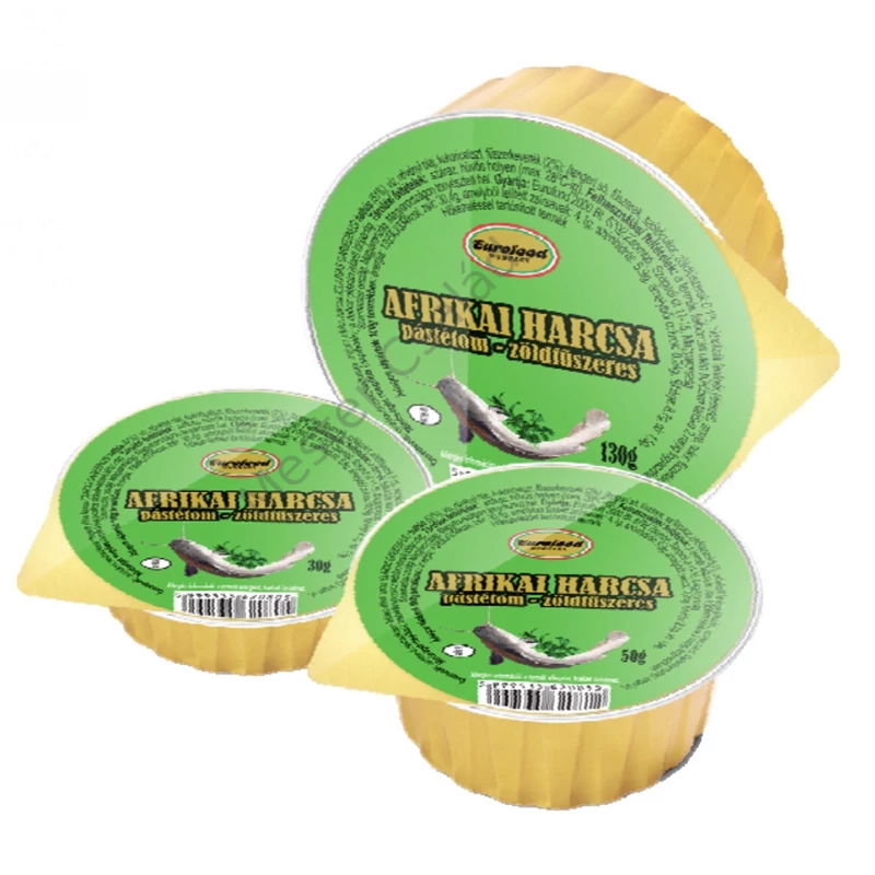 Eurofood- Harcsapástétom (zöldfűszeres)