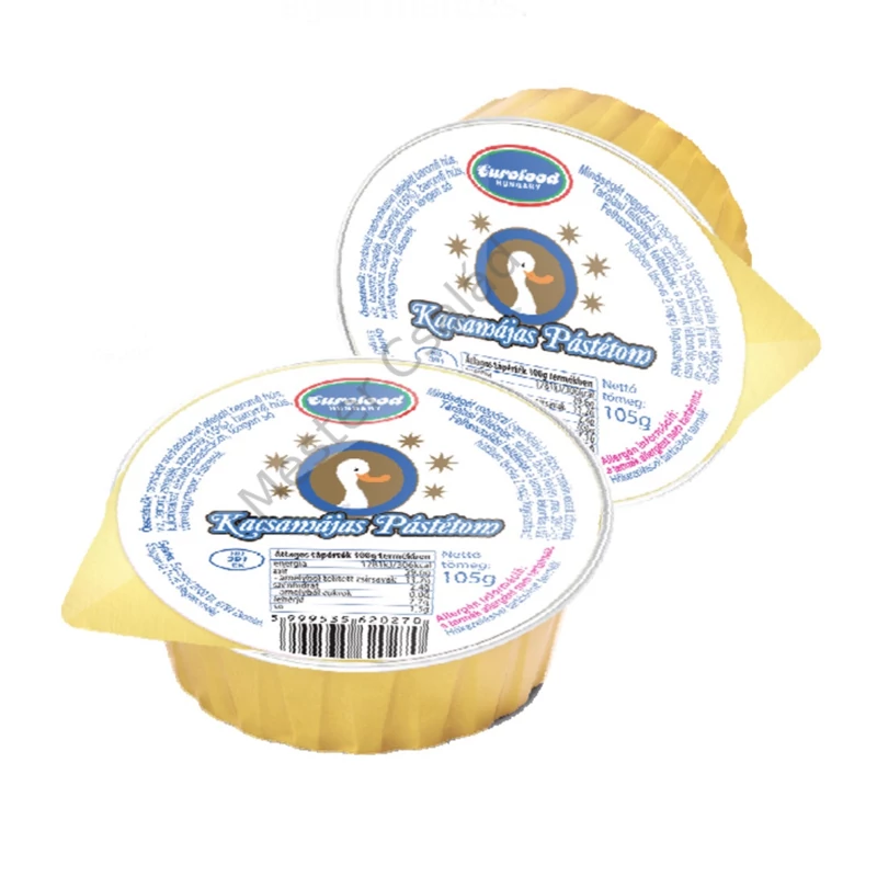 Eurofood- Kacsamáj-pástétom